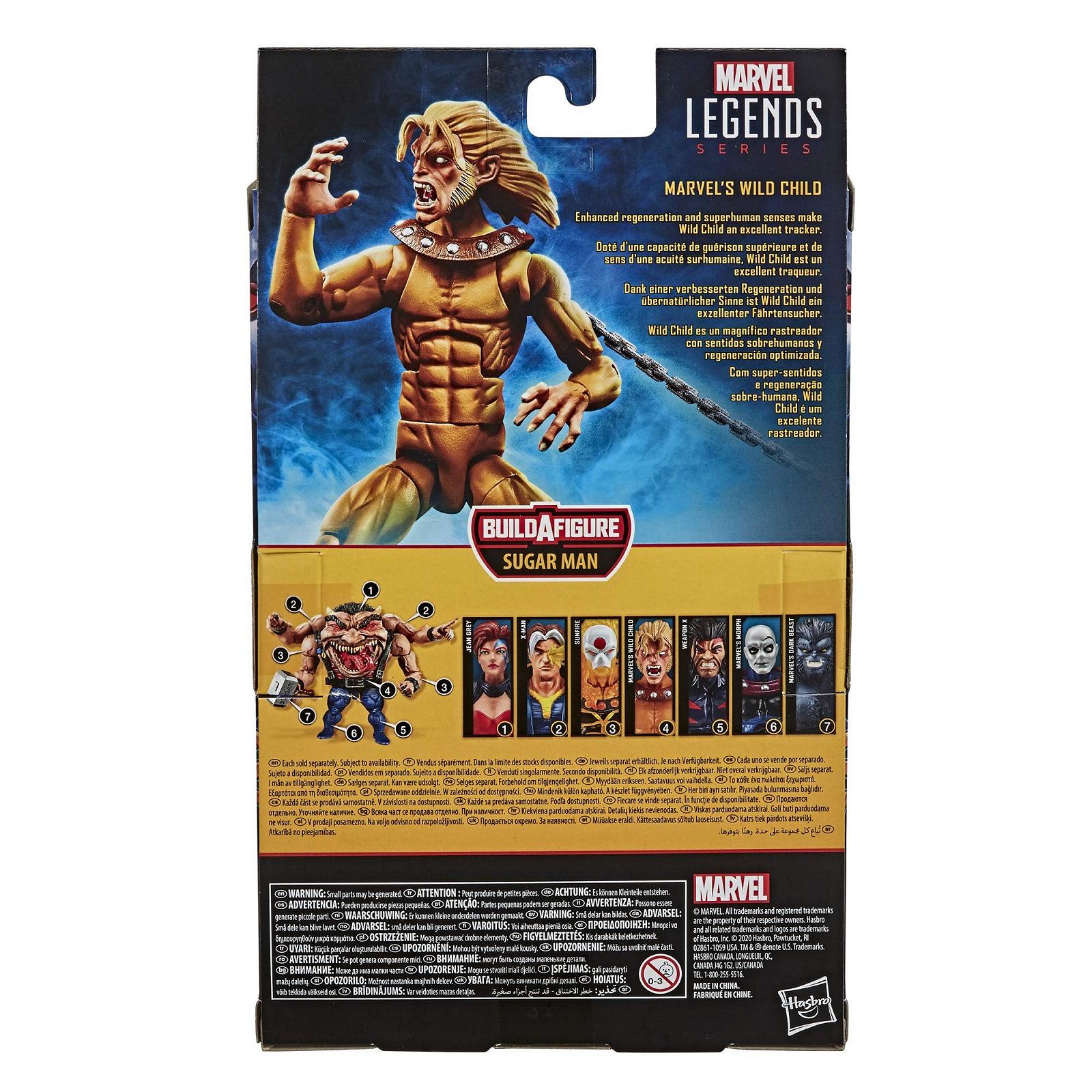 Фігурка Hasbro Marvel Legends Series Wild Child 15 см, фото №3