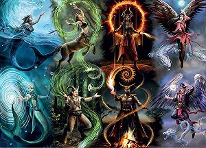 Пазл Bluebird Magic of the Elements 1000 елементів - Фото 1