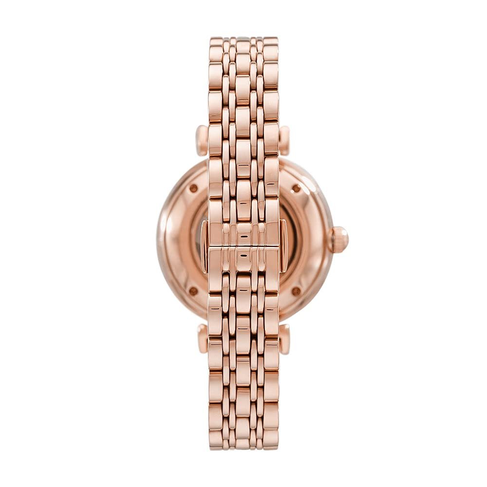 Женские Автоматические Часы Emporio Armani Rose Gold Нержавеющая Сталь, Размер корпуса 34 мм, фото №3 Женские Автоматические Часы Emporio Armani Rose Gold Нержавеющая Сталь, Размер корпуса 34 мм, фото №3