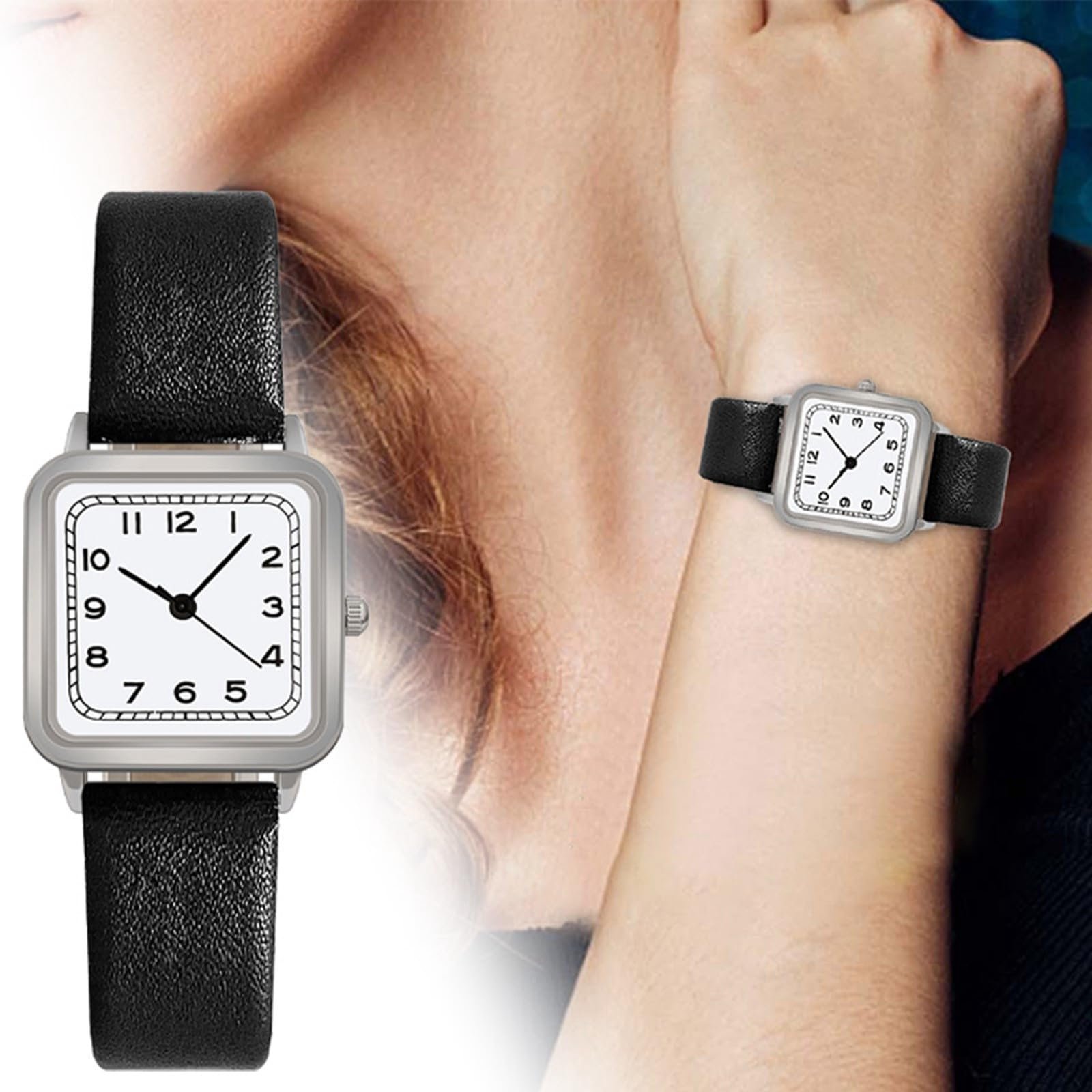 Годинник Generisch аналоговий кварцовий з нержавіючої сталі, фото №3