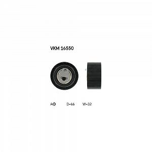Ролик натяжной ремня ГРМ SKF VKM 16550 для OPEL RENAULT VAUXHALL, левый верхний - Фото 1