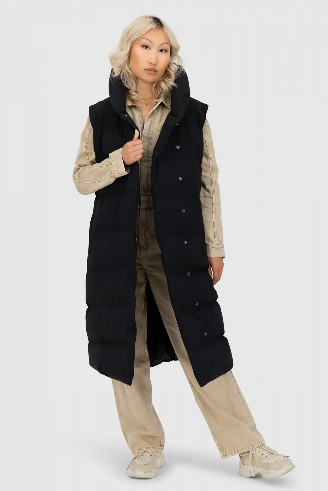 Пуховик Alife and Kickin FleurAK A Женский зимний стеганый, фото №7