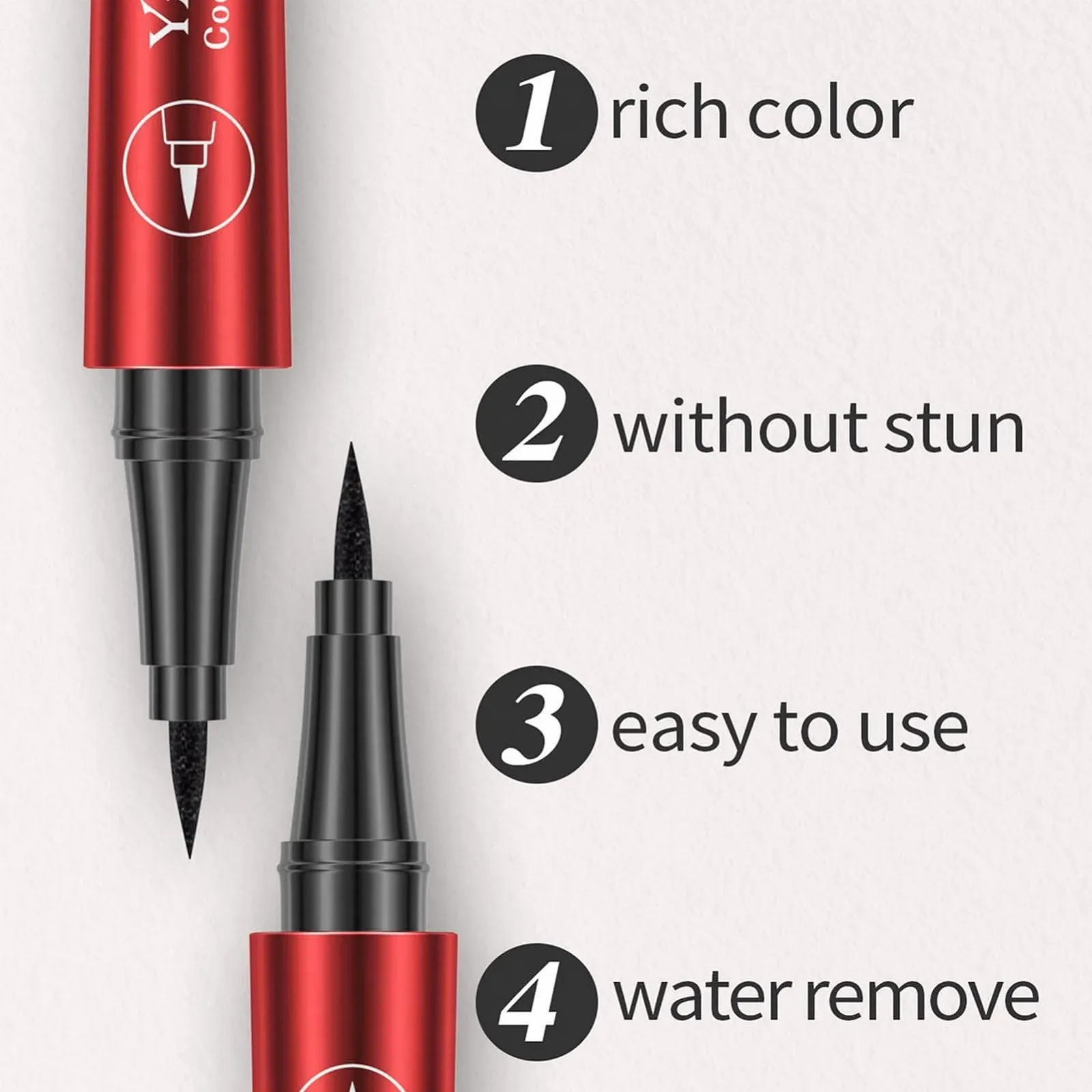 Водостійка Підводка для очей Jingling, фото №4 Водостійка Підводка для очей Jingling, фото №4