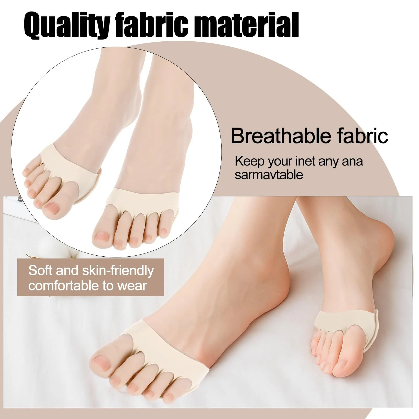 Жіночі шкарпетки-слідки з підкладкою, 8 пар, фото №3