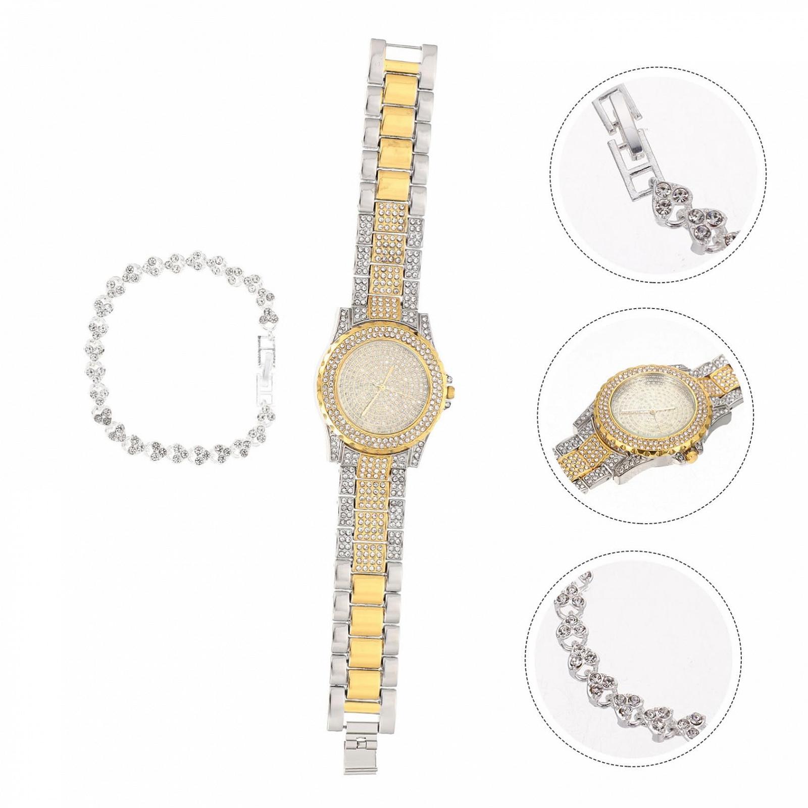 Жіночий годинник OATIPHO Набір Годинник і еластичний браслет, фото №2 Жіночий годинник OATIPHO Набір Годинник і еластичний браслет, фото №2