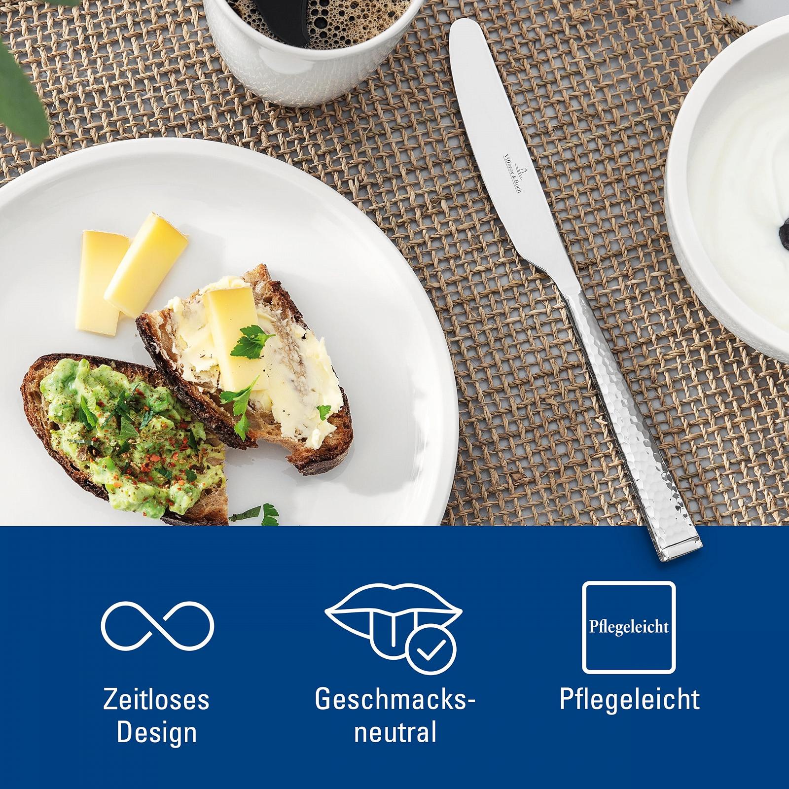 Набір столових приборів Villeroy & Boch Blacksmith 30 предметів Нержавіюча сталь Метал, фото №6 Набір столових приборів Villeroy & Boch Blacksmith 30 предметів Нержавіюча сталь Метал, фото №6