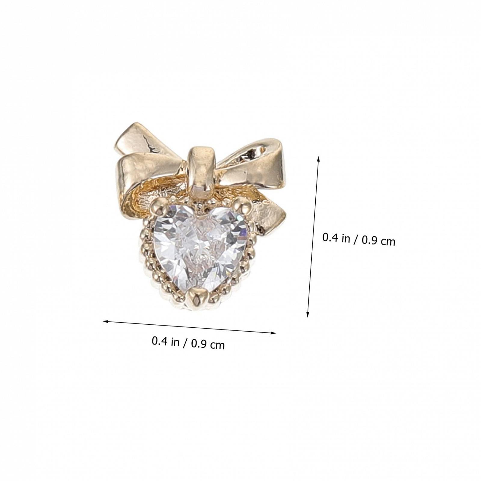 Набір для нігтів Прикраса для нігтів Серце Healeved Елегантний Набір, фото №4