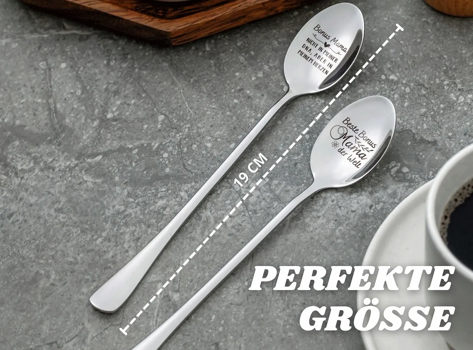 Ложка для морозива INNObeta Bonus Mum, нержавіюча сталь, фото №4