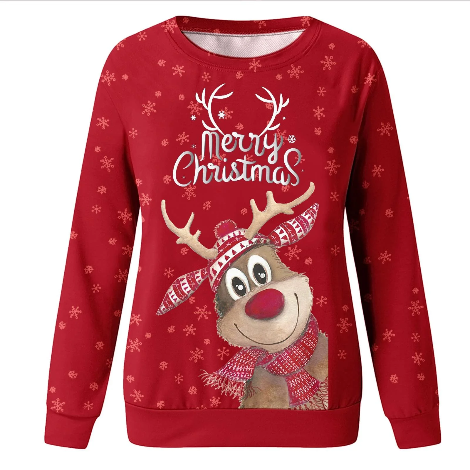 Женский свитер на Рождество, фото №5