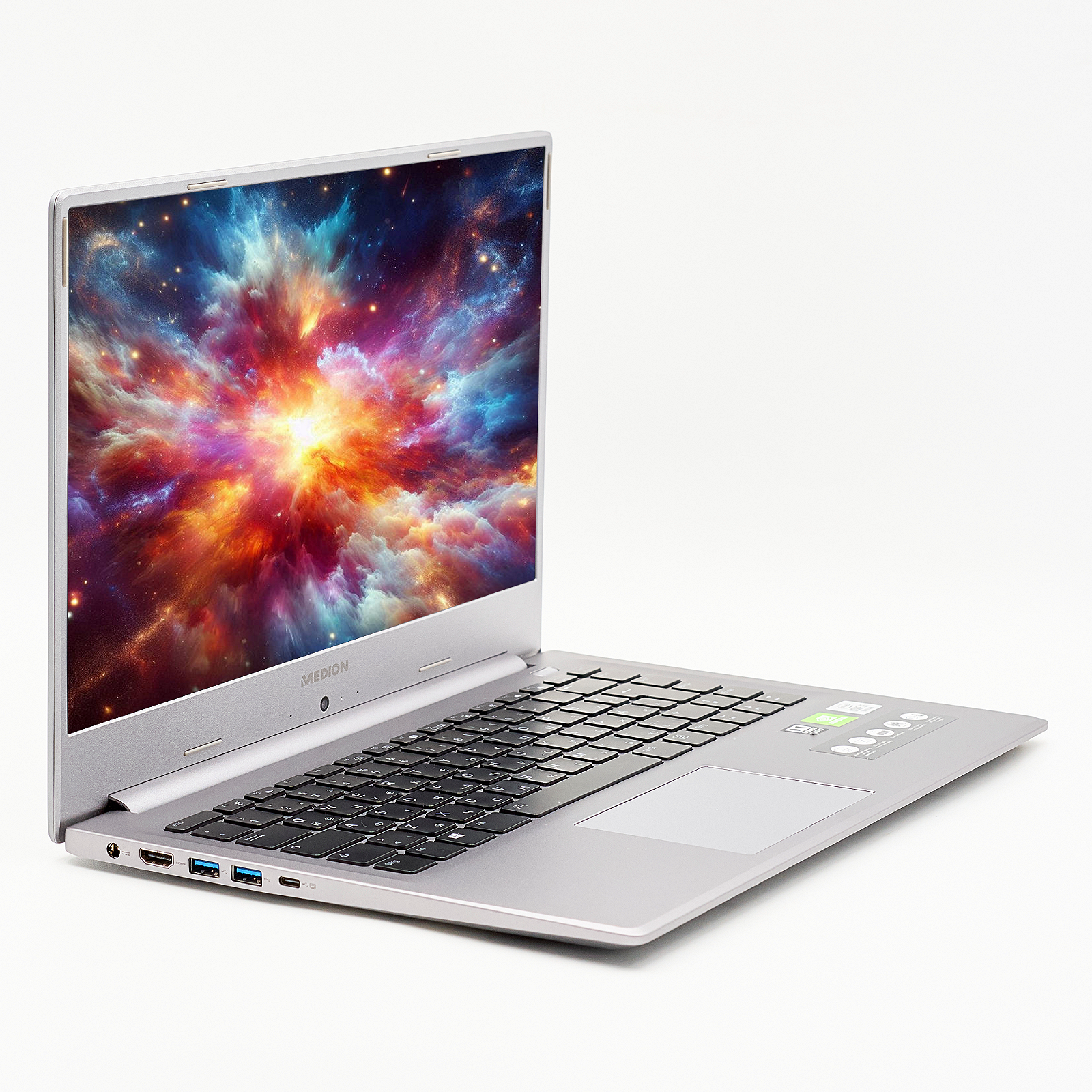 Ноутбук 15.6'' Medion (Lenovo Group) Akoya S15447 Intel Core i5-10210U RAM 32 ГБ SSD 512 ГБ Nvidia GeForcce Підсвітка клавіатури б/в Win10 (4340), фото №3