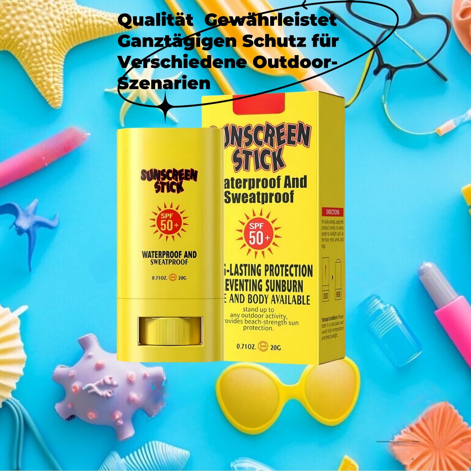 Стік Altherona сонцезахисний SPF 50+ водостійкий для обличчя та тіла 20 г, фото №6