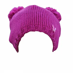 Вязана шапка з помпонами Maximo для дівчаток - Фото 1