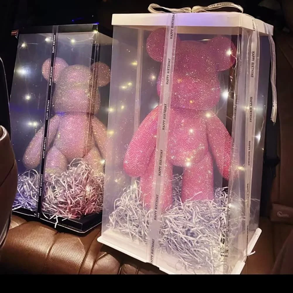 Стрази зі штучної смоли 3 мм Плоска задня частина для декорування одягу та взуття Рожевий/Білий 10000 шт, фото №3