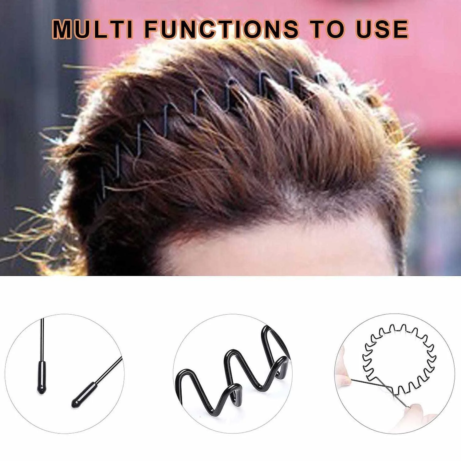 Обруч Металевий 8 шт. Хвилясті, фото №4 Обруч Металевий 8 шт. Хвилясті, фото №4