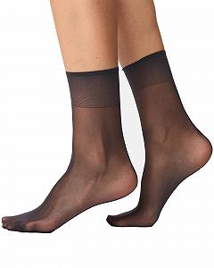 Носки Nur Die Silk Fine 15 Den Прозрачные нейлоновые носки Тонкие шелковистые Блестящий широкий комфортный пояс - Фото 1