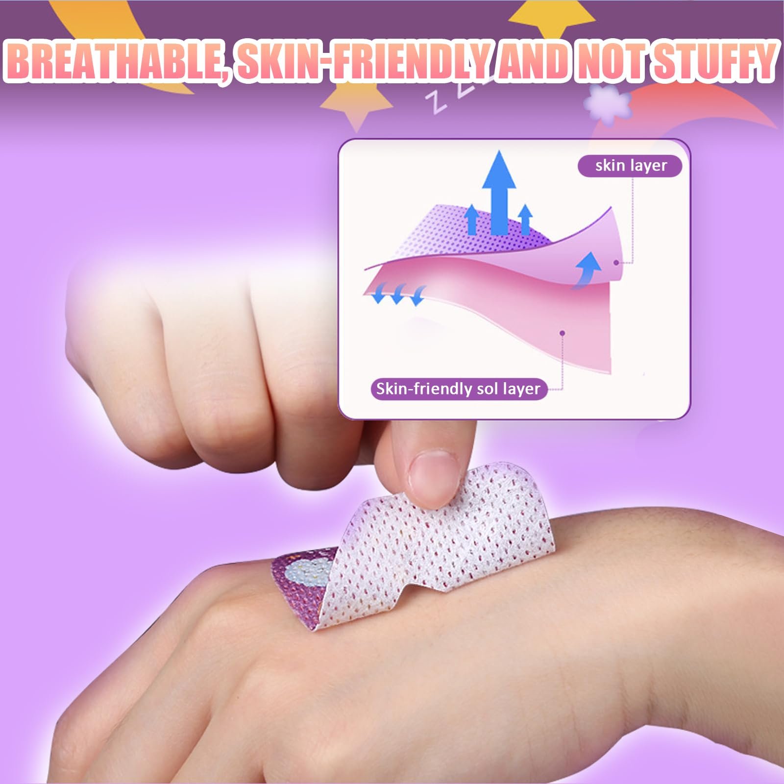 Пластирі від хропіння, 90 шт, фото №4 Пластирі від хропіння, 90 шт, фото №4