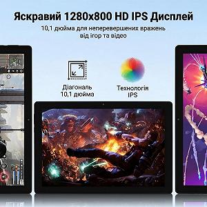 Планшет 10" Yicty Tablet 10 3+5/64GB 8 ядер Android 14 Белый цена на synthetic.ua - Фото 1 Планшет 10" Yicty Tablet 10 3+5/64GB 8 ядер Android 14 Белый synthetic.ua - Фото 1