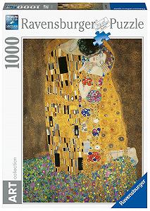 Пазл Ravensburger Klimt The Kiss 15743 1000 элементов - Фото 1