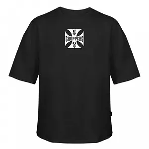 Мужская футболка WEST COAST CHOPPERS OG Classic / Черный/Белый - XL - Фото 1