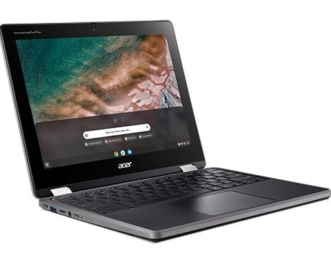 Ноутбук 12" Acer Chromebook Spin 512 (R853TNA-P8E3) Intel Pentium N6000 RAM 4GB eMMC 64GB 12год батарея Chrome OS, фото №4