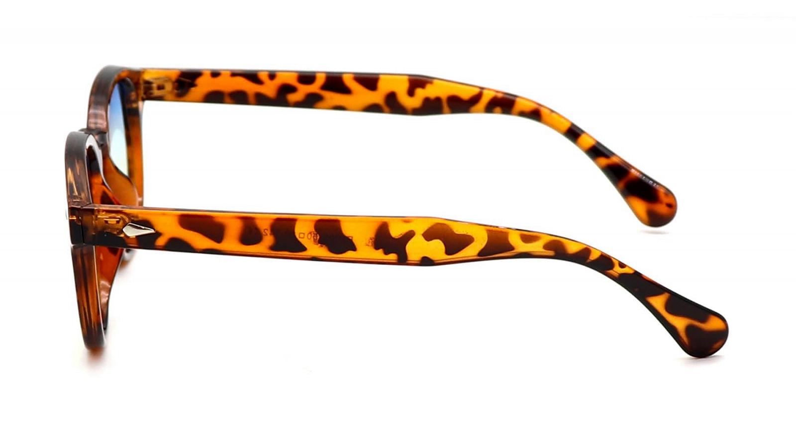 Сонцезахисні окуляри овальні ретро HWYYLX для чоловіків та жінок, круглі, фото №4