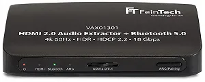 Екстрактор аудіо FeinTech VAX01301 HDMI Чорний - Фото 1