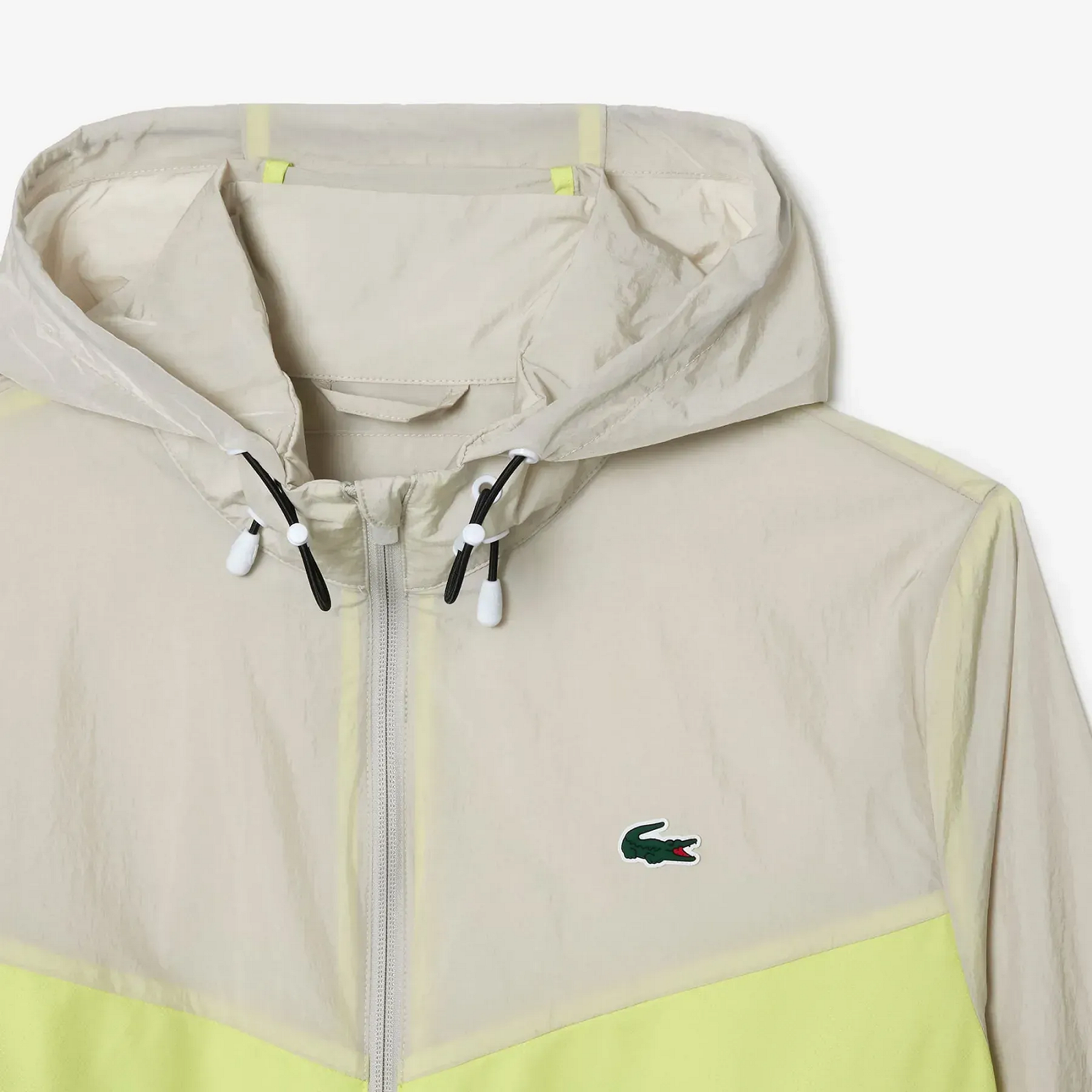 Куртка Lacoste MEN'S WATER-RESISTANT PACKABLE ZIP-UP JACKET M, фото №2