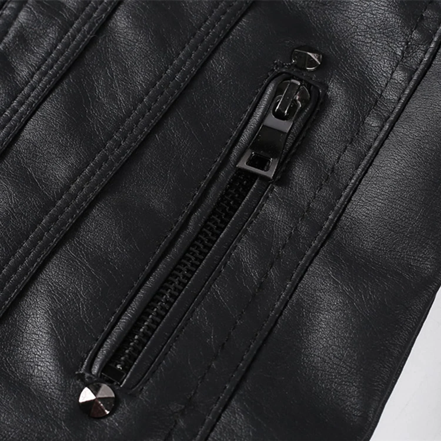 Шкіряна куртка Petalum Дитяча штучна шкіра Чорна, фото №4