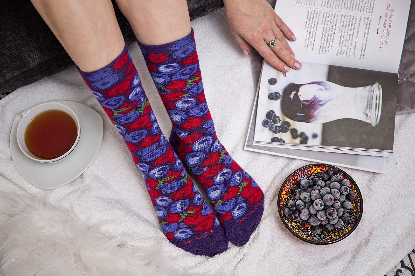 Шкарпетки Rainbow Socks Блюберніка та Груша в Склянці - 2 Пари, фото №4