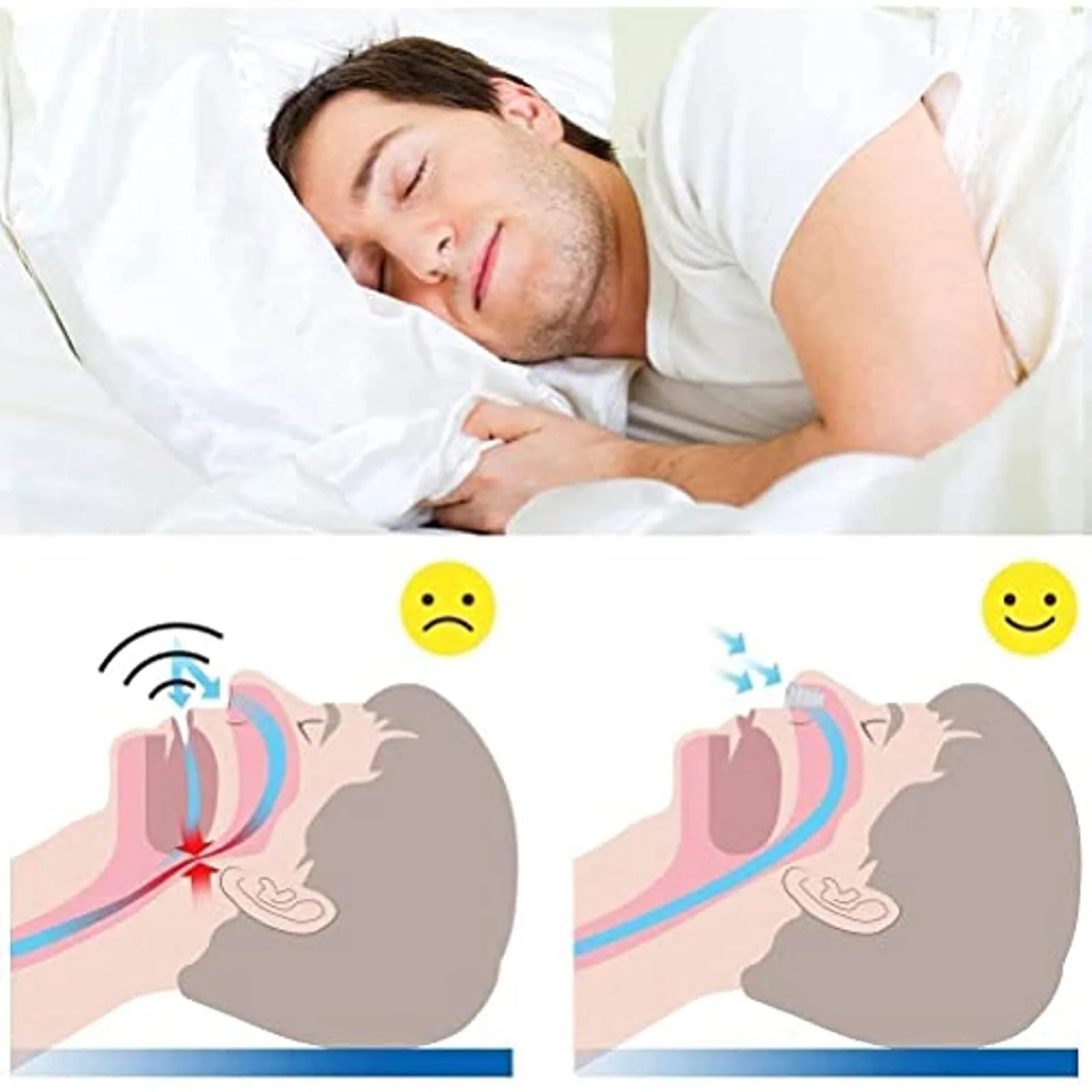 Розпірка для носа проти хропіння 8 шт., роздільники для носа, фото №4