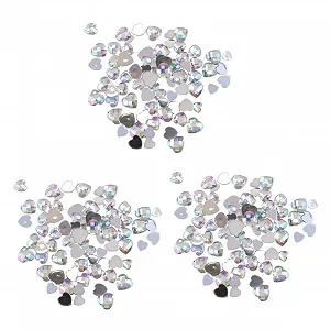 Украшения для ногтей Healvian 3s	 Herzf	 rmige, в форме сердца, наклейки для маникюра, сердца для творческого дизайна ногтей и аксессуары для ногтей, украшения для ногтей в форме сердца, драгоценные камни для - Фото 1