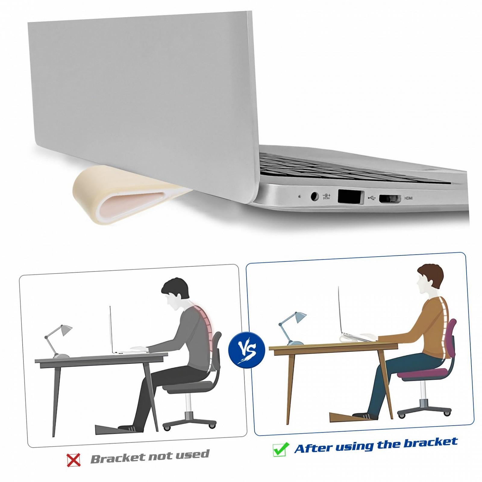 Підставка для ноутбука Силіконова, 2 шт, фото №5