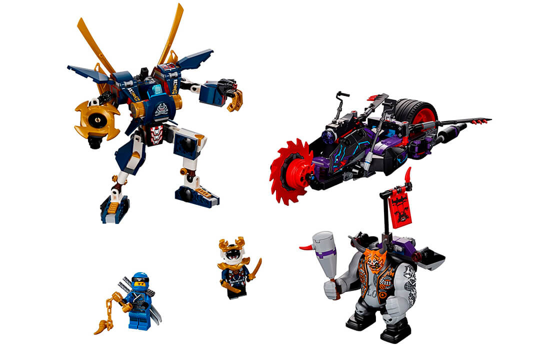 Конструктор LEGO Ninjago Киллоу против Самурая X (70642), фото №2