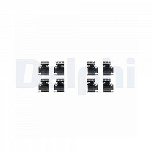 Монтажный комплект тормозных колодок DELPHI LX0354 задний/передний - Фото 1