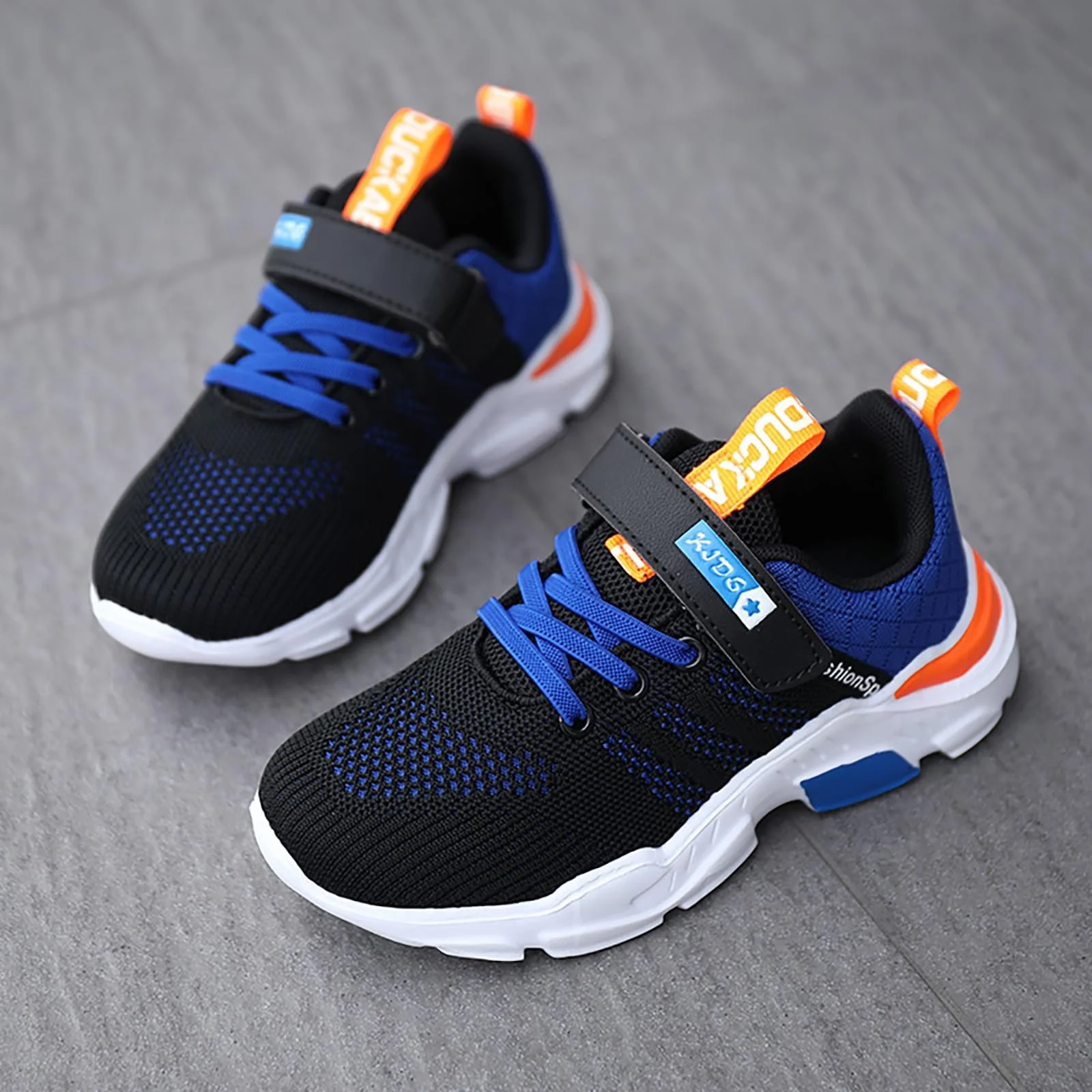 Кроссовки детские спортивные для мальчиков и девочек, дышащие, легкие, для бега, для занятий в помещении, для улицы, фото №5