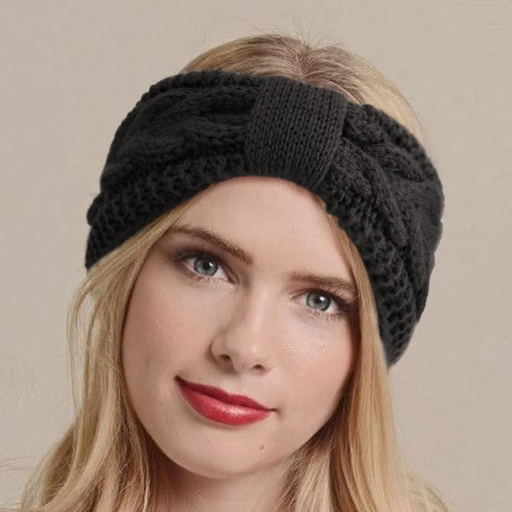 В'язана Пов'язка на Голову DRESHOW Зимова, фото №6 В'язана Пов'язка на Голову DRESHOW Зимова, фото №6