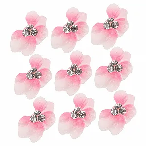 Аксессуары для ногтей Стразы для ногтей Украшения для ногтей Аксессуары для ногтей Nail Studio Вишня Аксессуары Украшение для ногтей Подвески для ногтей Украшения для ногтей Цветочный дизайн Подвеска для ногтей Смола Розовый - Фото 1