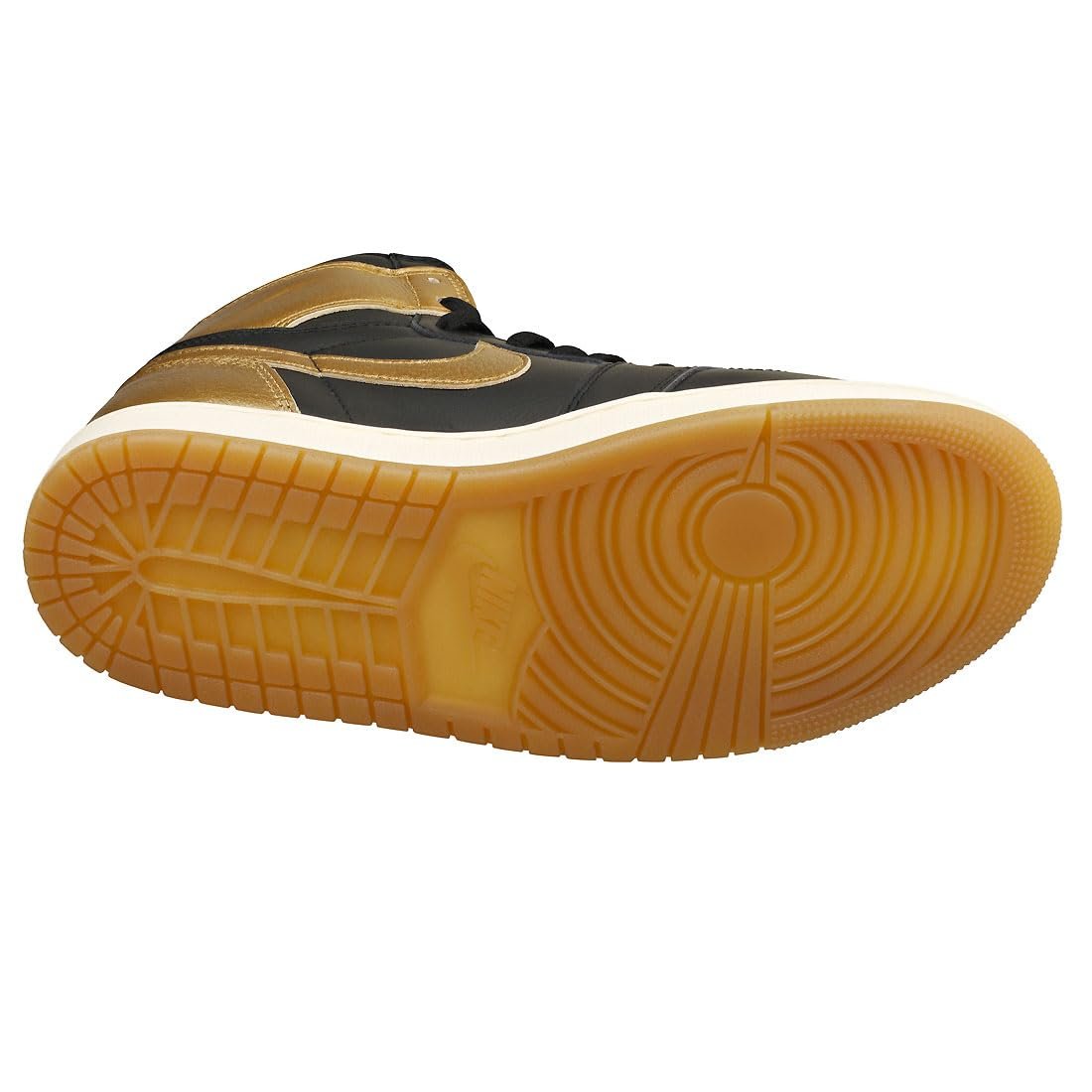 Кросівки Air Jordan 1 Retro High OG Yellow Ochre Black/Sail/Metallic Gold, фото №7