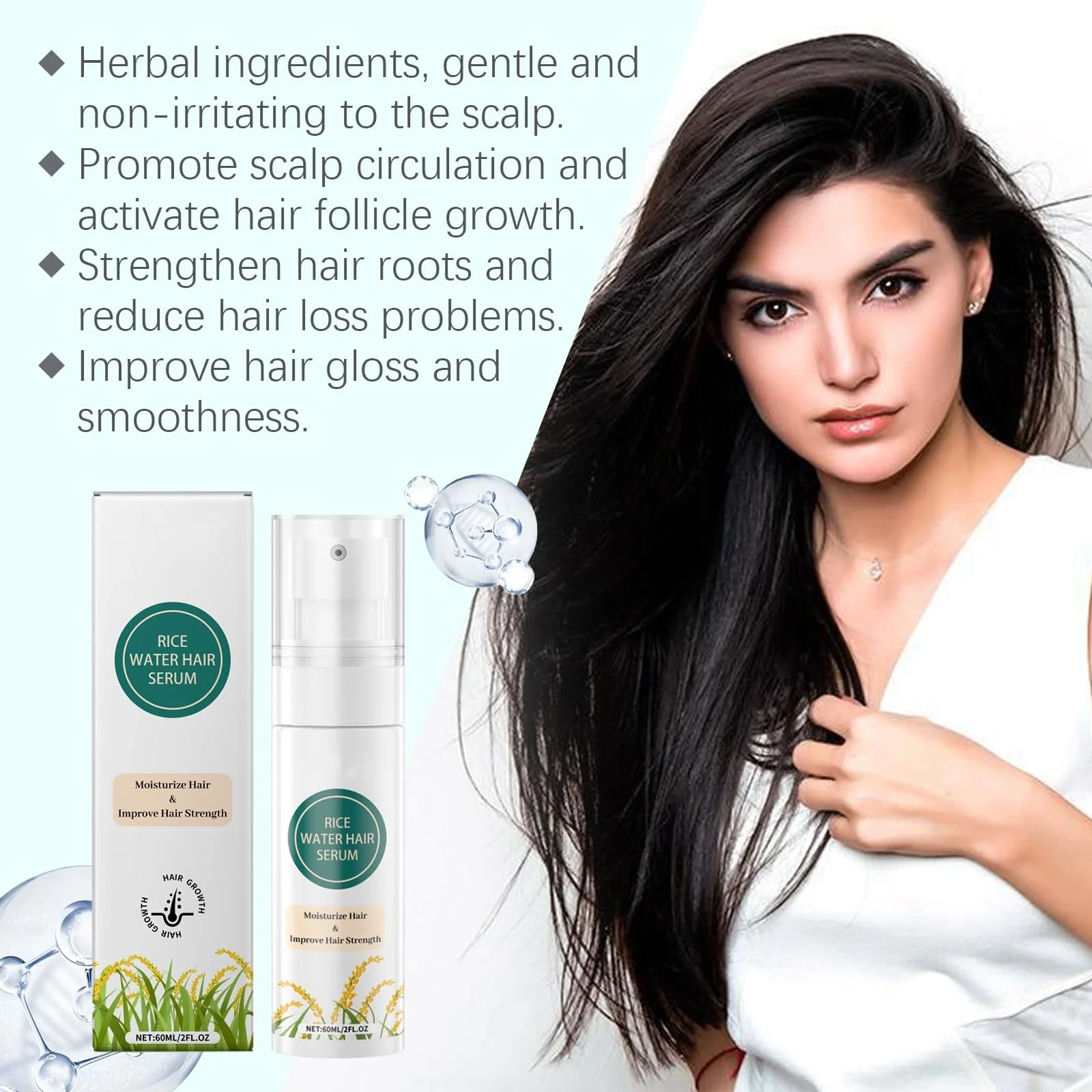 Сироватка для волосся проти випадіння волосся, 2 шт, фото №6