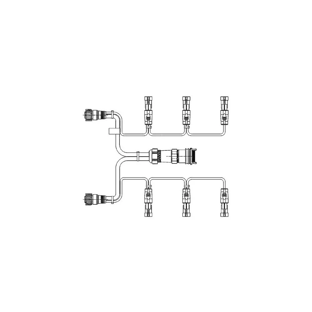 Кабельний набір заднього ліхтаря HELLA 8KA 340 819-431, фото №1 Кабельний набір заднього ліхтаря HELLA 8KA 340 819-431, фото №1