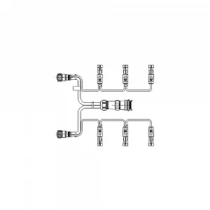 Кабельний набір заднього ліхтаря HELLA 8KA 340 819-431 - Фото 1