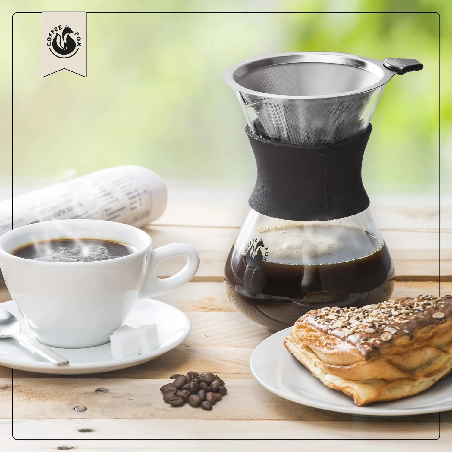 Кавник Coffee Fox, для приготування кави Cold Brew, Pour Over, фото №6