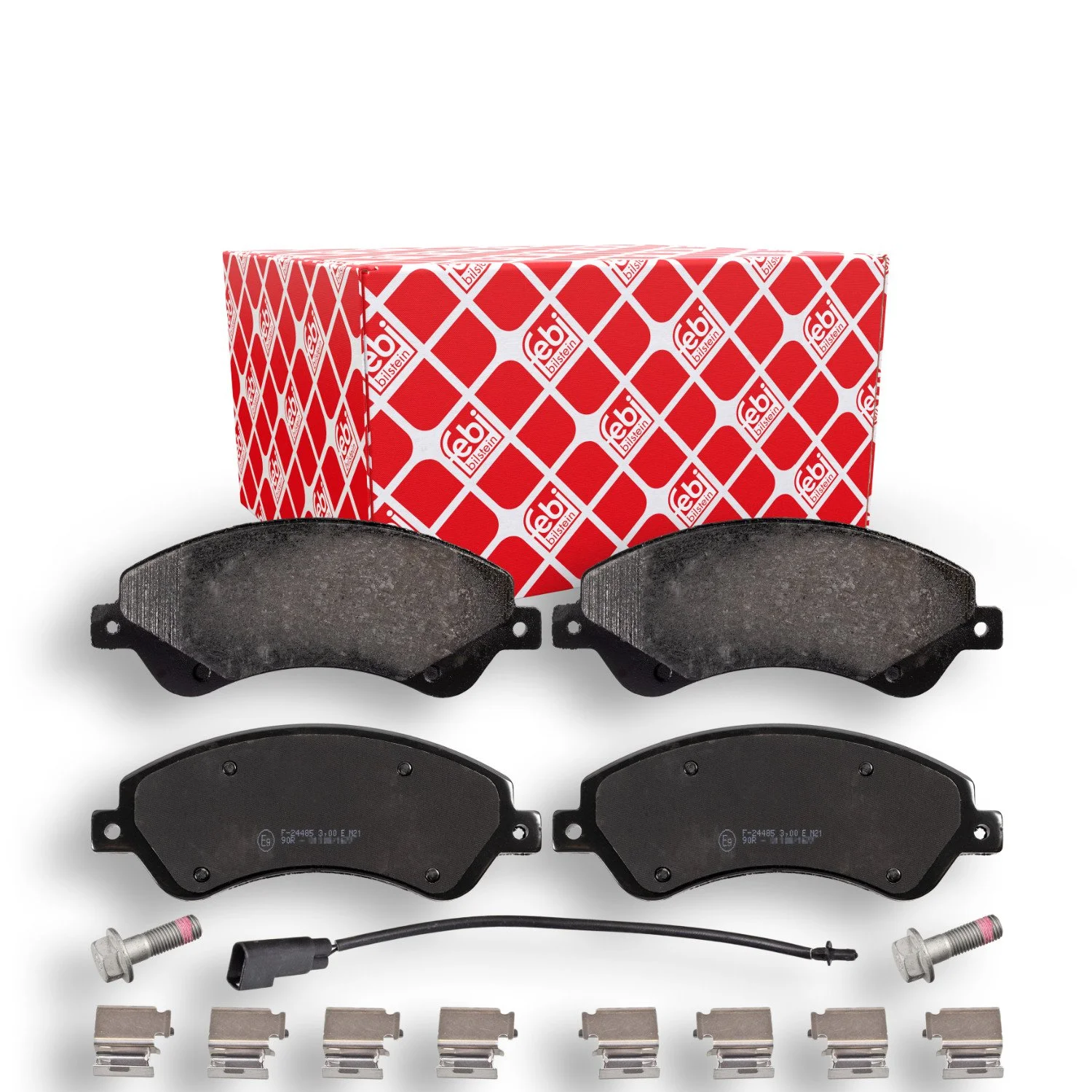 Комплект гальмівних колодок, дискові гальма FEBI BILSTEIN 16673 для FORD FORD USA, фото №1