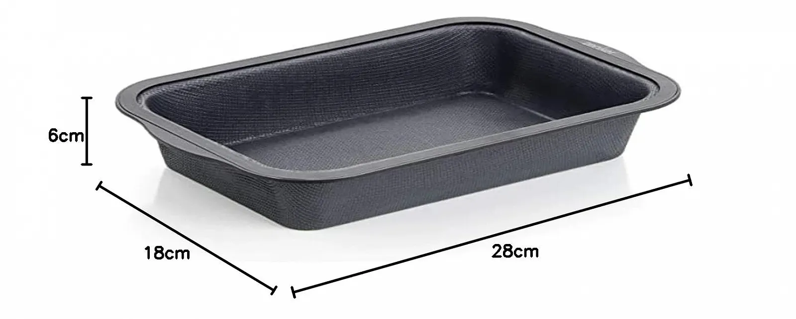 Форма для запекания Zenker 28.5 x 18.5 x 6 см силиконовая с нейлоновым краем Black, фото №8