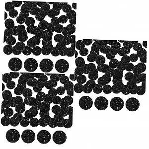 Украшения для ногтей Healeved 3 набора, стразы с плоским основанием, черная смола, 300 шт - Фото 1