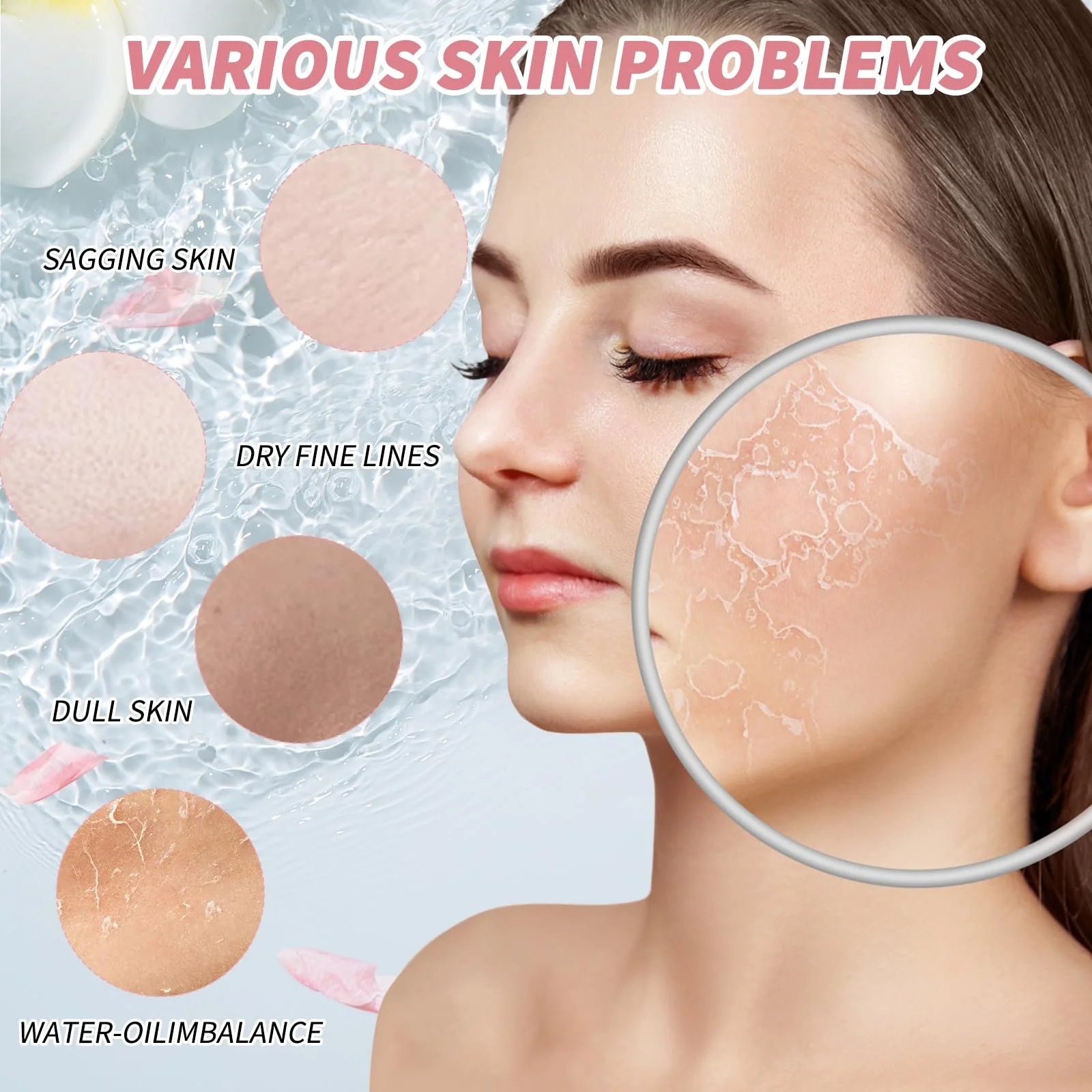 Тканинна маска для обличчя Korean Face Mask Набір тканинних масок для обличчя, фото №4