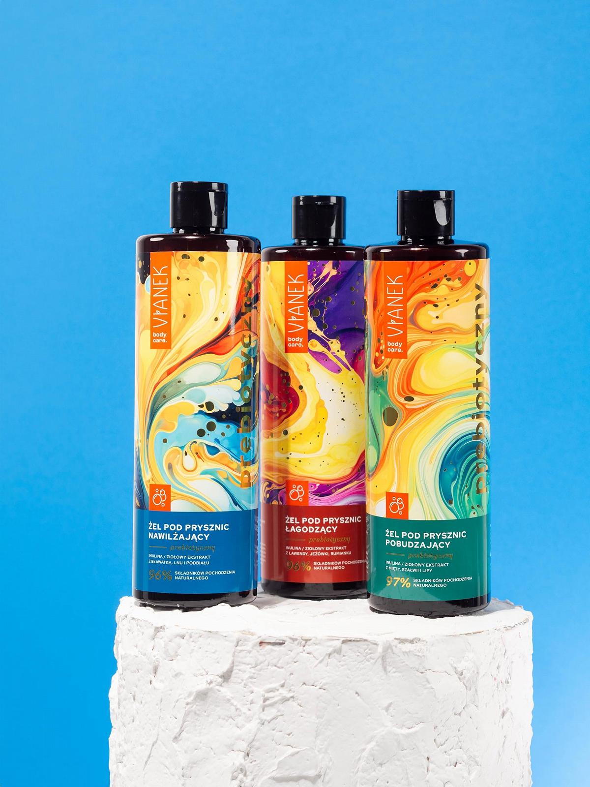 Гель для душа VIANEK Prebiotic Refreshing освежающий 300 мл, фото №3