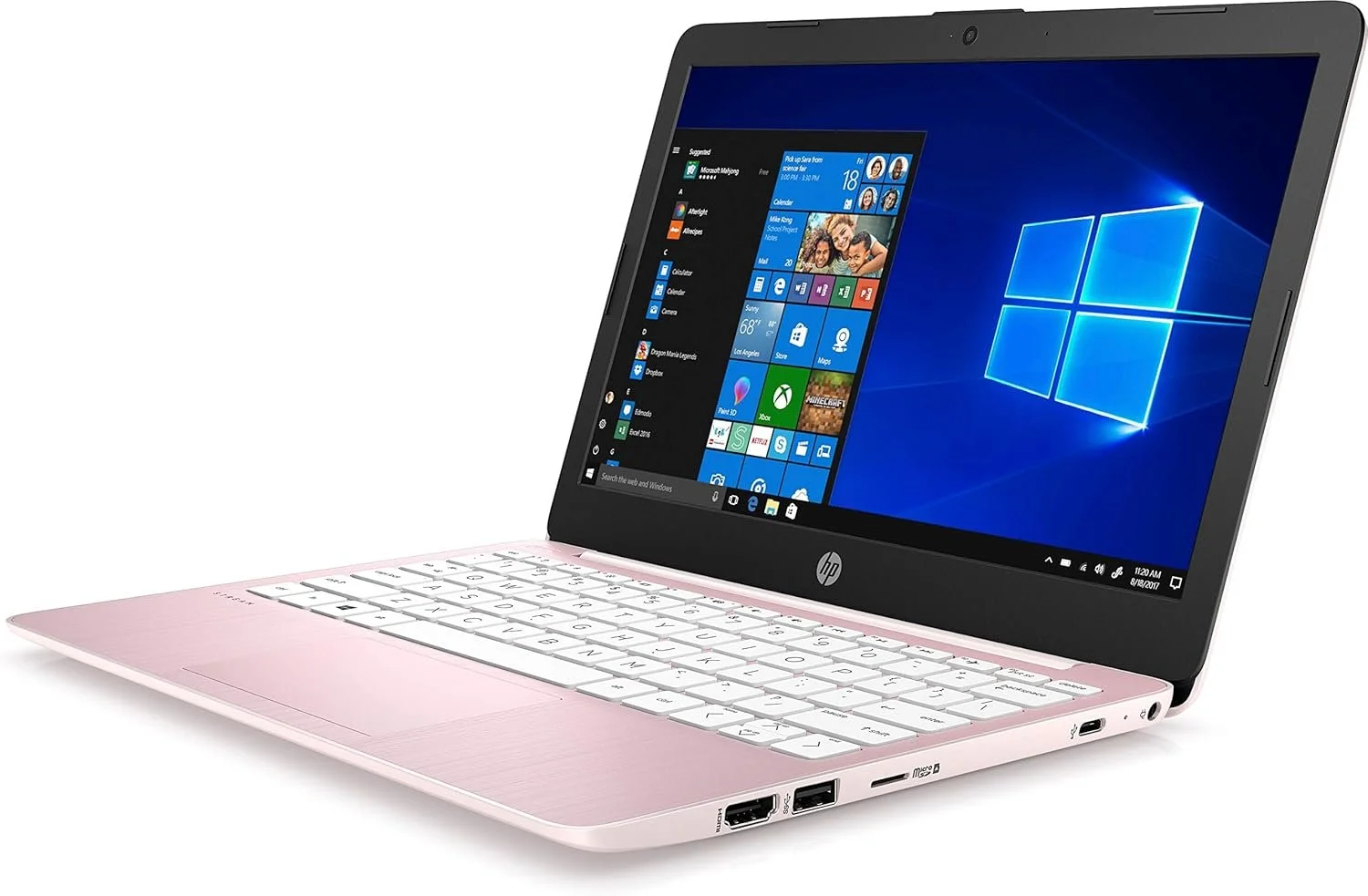 Ноутбук 11.6" HP Stream 11 (11-ak0293ng) Intel Celeron N4020 RAM 4GB eMMC 64GB 13год батарея Windows 11, фото №3