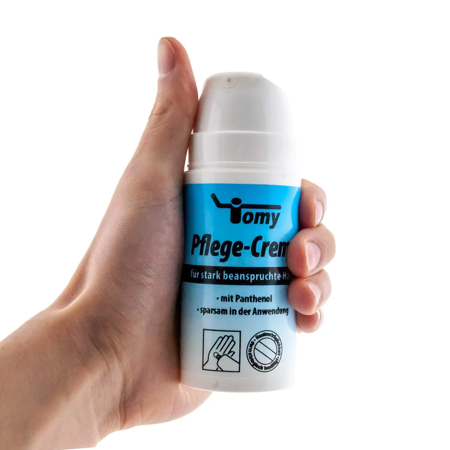 Крем Tomy Care для рук и лица 100 мл Вакуумный диспенсер с высококачественными компонентами для ухода за кожей Интенсивно питает, фото №2