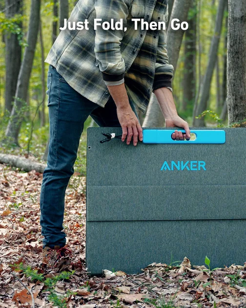 Портативная солнечная панель Anker SOLIX PS400 48V/400W (A24370A1), фото №7